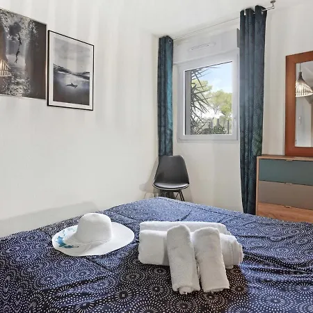 Appt 2 Chambres, 3 Etoiles, Piscine, Wifi, Parking, Clim *