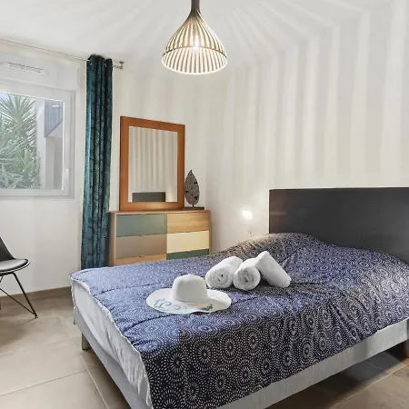 Appt 2 Chambres, 3 Etoiles, Piscine, Wifi, Parking, Clim Appartement Saint-Raphaël