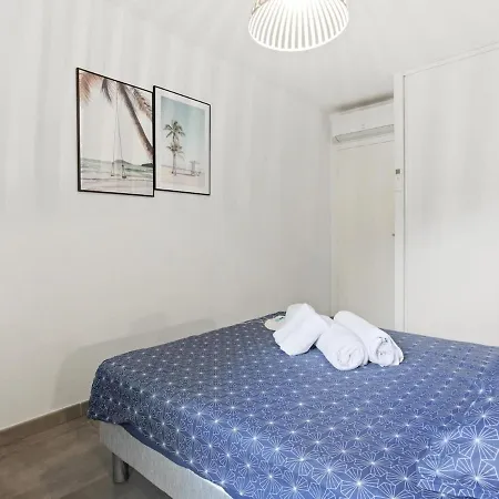 Appt 2 Chambres, 3 Etoiles, Piscine, Wifi, Parking, Clim Apartment *